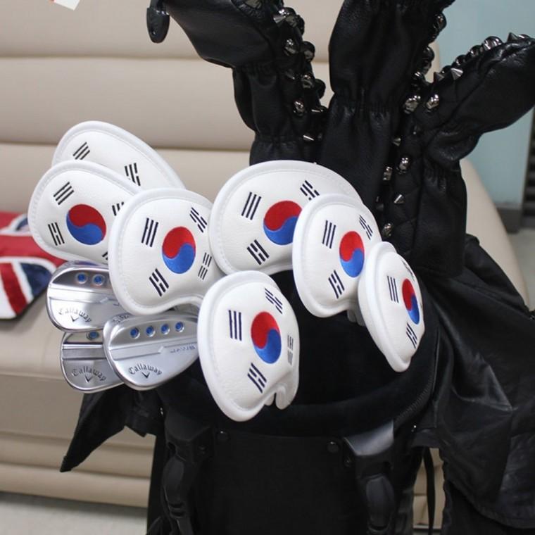 자석 클로저 아이언 커버 세트 7 개 디자인 포함