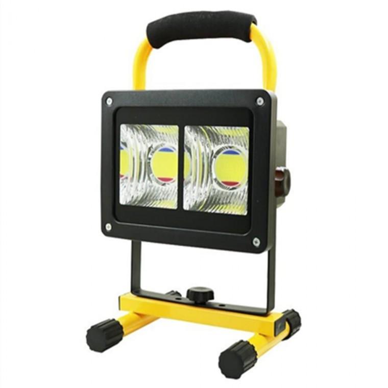 충전식 LED 투광 작업등 100W W865B 캠핑조명