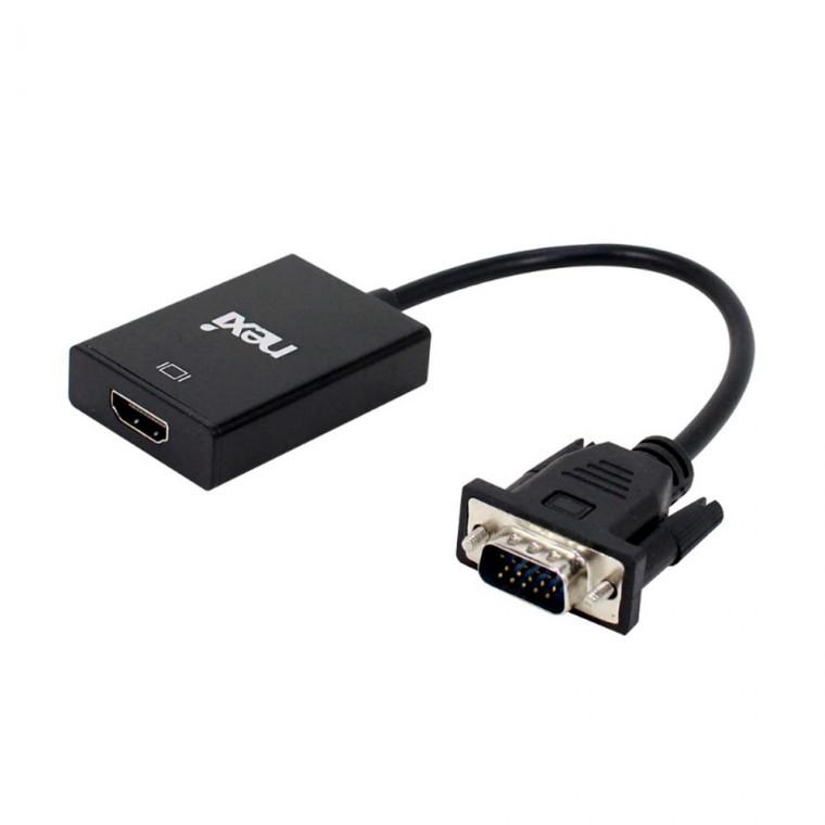 15핀 HDMI TO VGA컨버터 고화질 영상 1080P 노트북 PC 데스크탑 컴퓨터 TV 빔프로젝터 60HZ