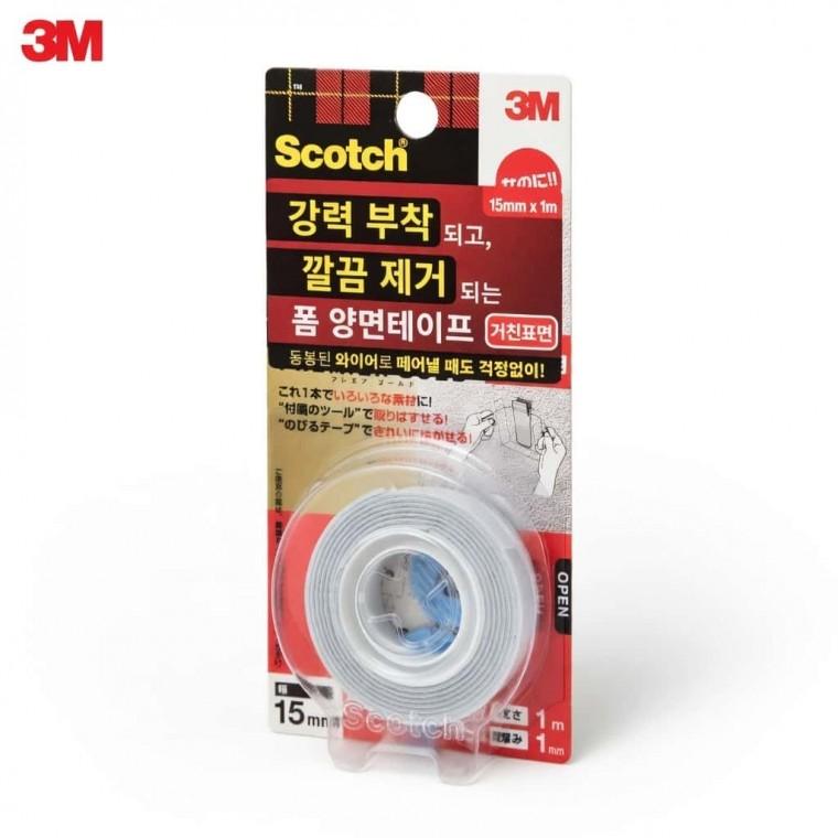 강력부착 폼 양면테이프 거친표면용 강력한양면테이프 PE폼양면테이프 초강력양면테이프
