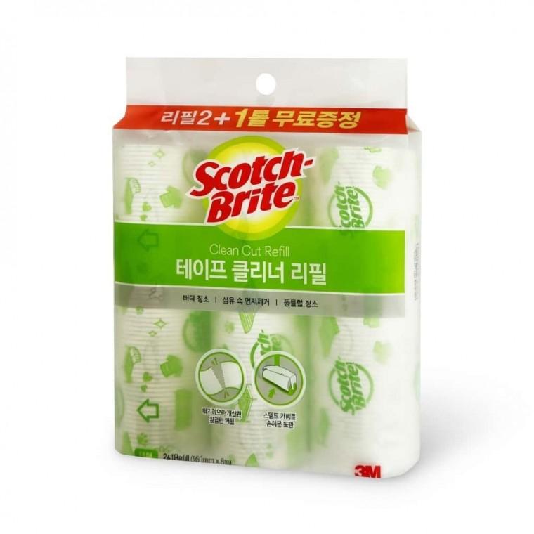 테이프클리너 리필 대 3개 먼지크리너 롤클리너 옷먼지제거 강아지털제거 롤러테이프