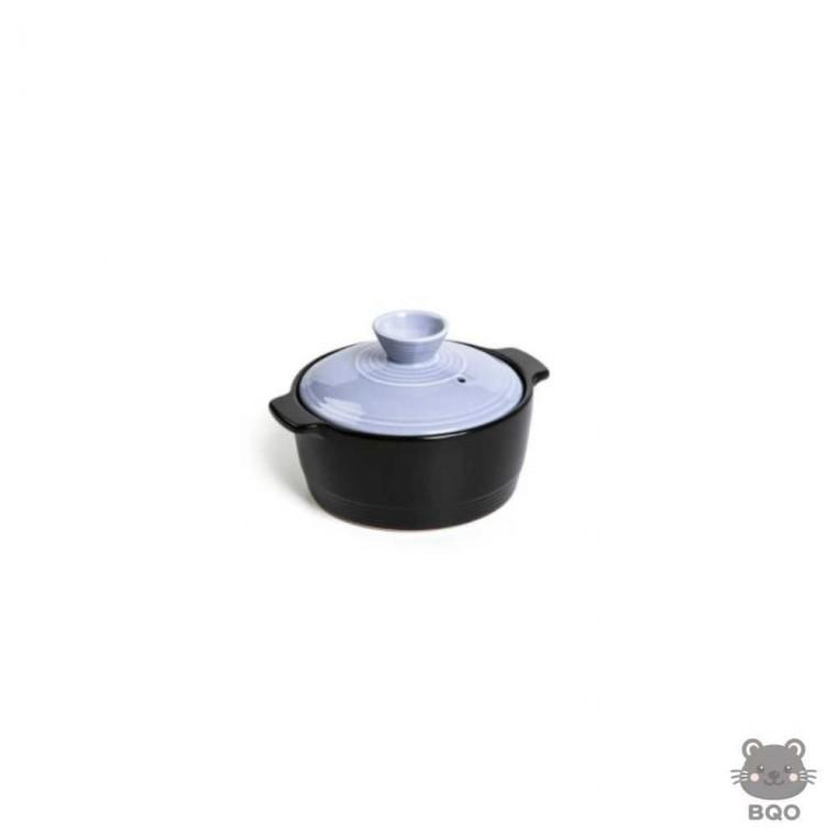 까만 찌개뚝배기 뚝배기냄비1인 뚝배기