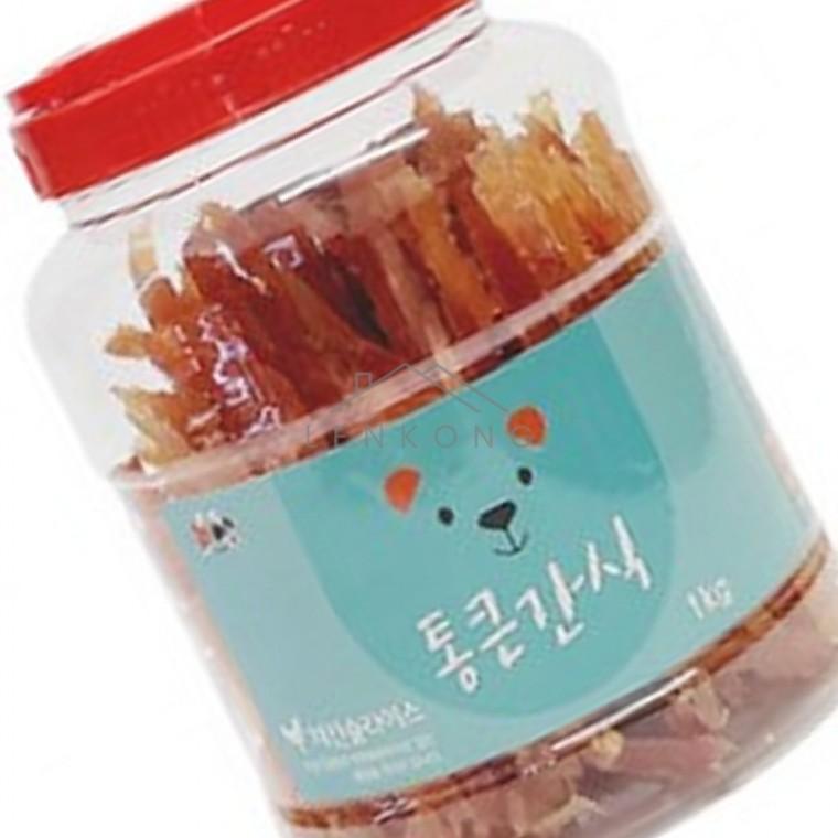 훈련용간식 치킨슬라이스 강아지고기간식 퍼피간식 애견훈련간식 강아지육포 개닭간식