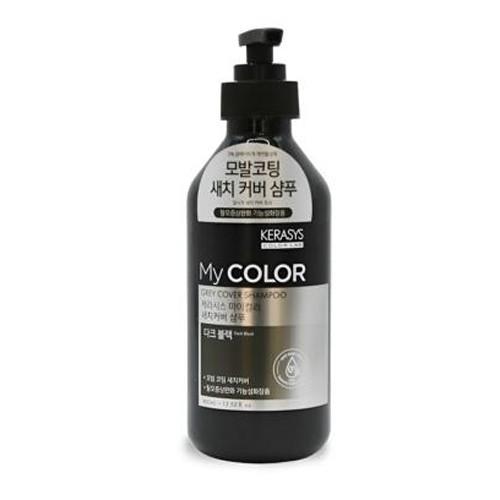 케라시스 마이컬러 새치커버 샴푸 다크블랙 400ml