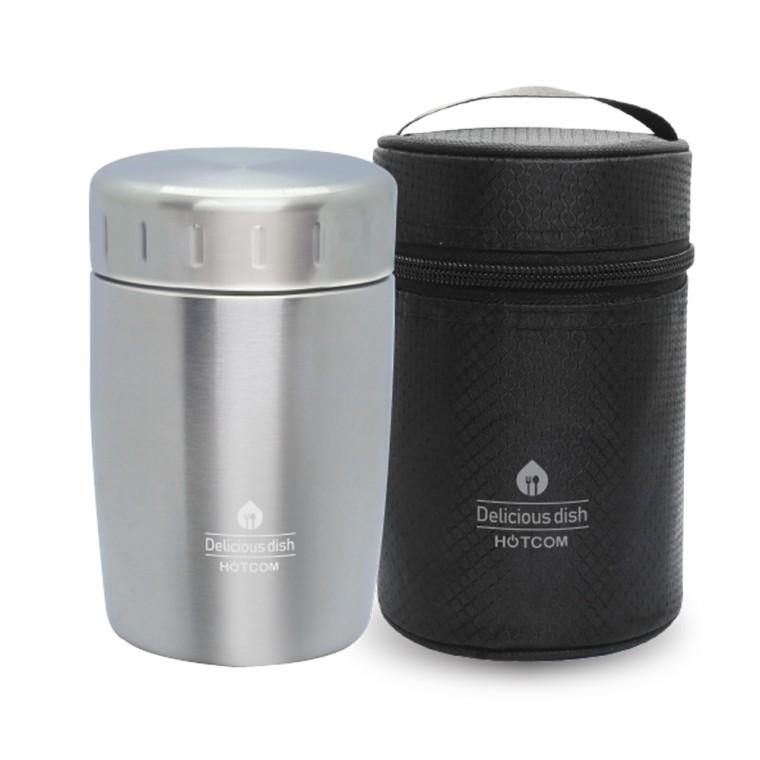 [가격자율/당일출고] 올스텐 보온 수능 도시락 죽통 550ml 실버
