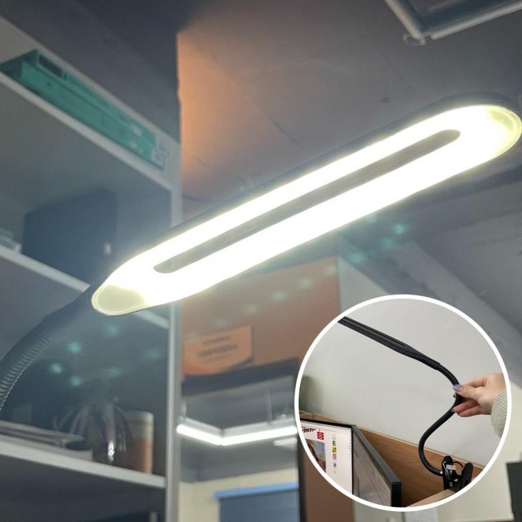 침대 LED 테이블 클립 책상 USB 집게 독서등