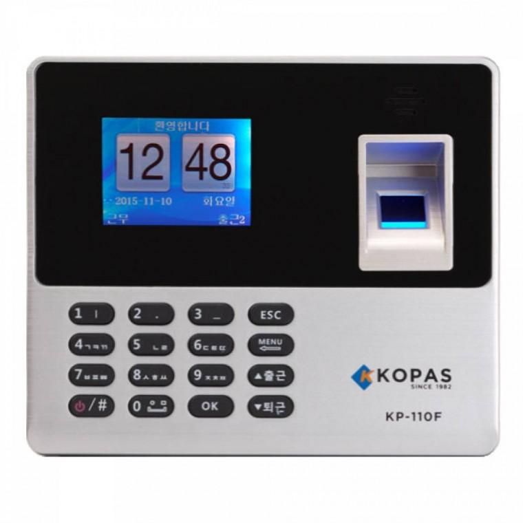 출퇴근기록기 코파스 근태관리기 지문인식기 KP-110F 근태시스템