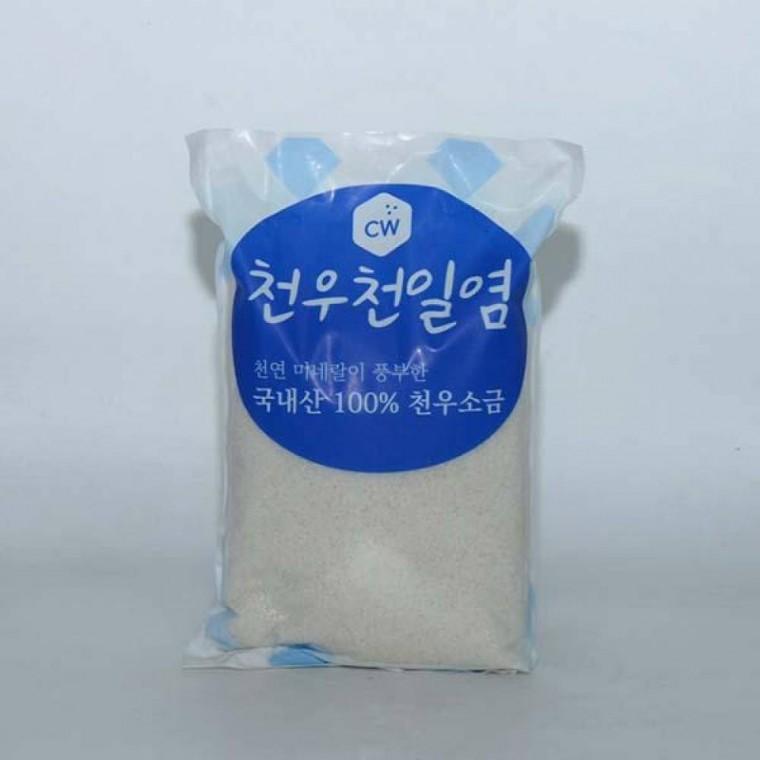 식자제 천일염 호렴 굵은소금 3kg 식당재료