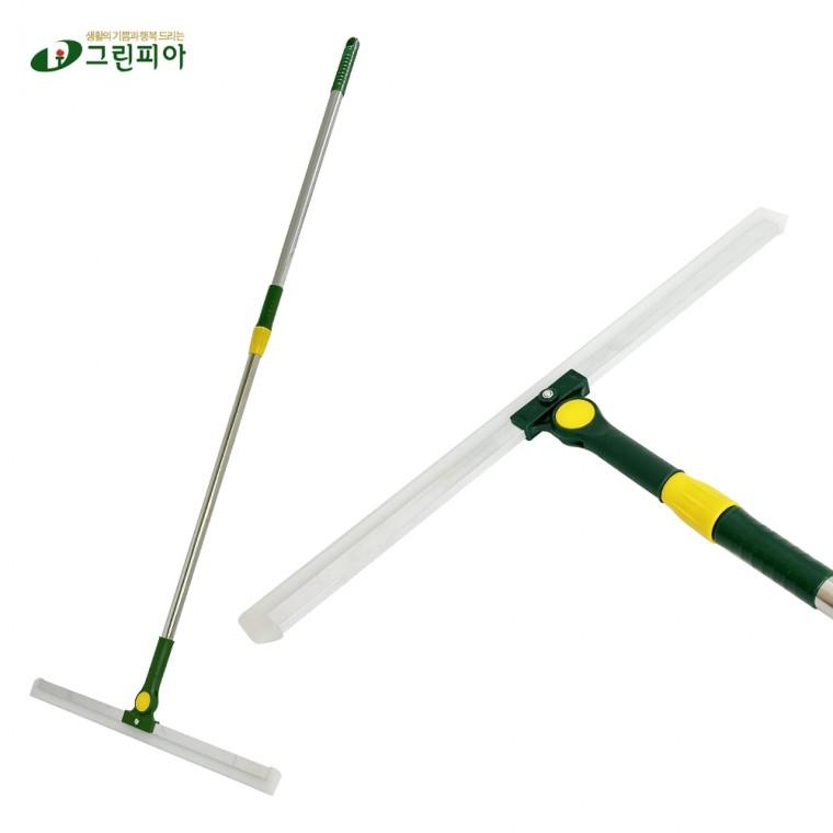 유리창청소 그린피아 스퀴즈 청소기 6253 물기제거 유리닦이 밀대 유리창닦이
