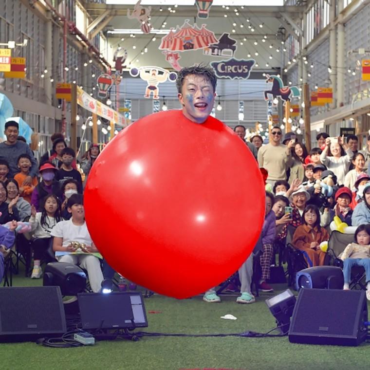 JL매직 행사 체험용 풍선 사람 들어가는 이벤트 장비 축제 운영 필수템 도매
