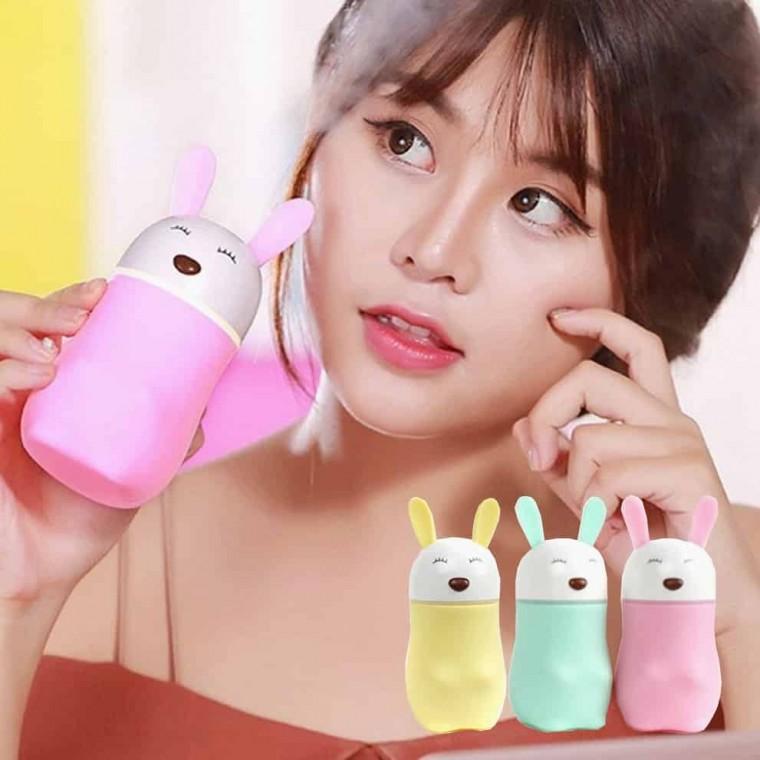 USB 토끼 미니가습기 무드등 무선가습기 차량가습기 사무실소형가습기