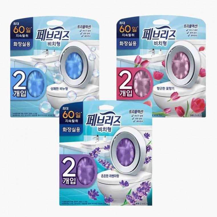 화장실 비치형 방향제 2P 욕실냄새제거 화장실냄새제거 화장실디퓨저