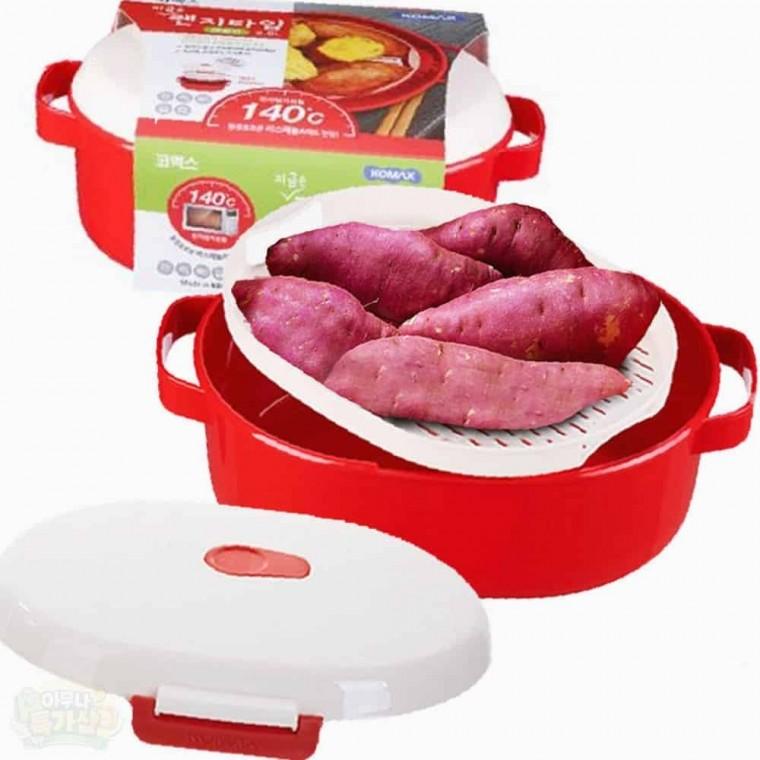 전자레인지 조리용기 2.6L 전자레인지찜기 전자렌지찜기 전자레인지찜용기