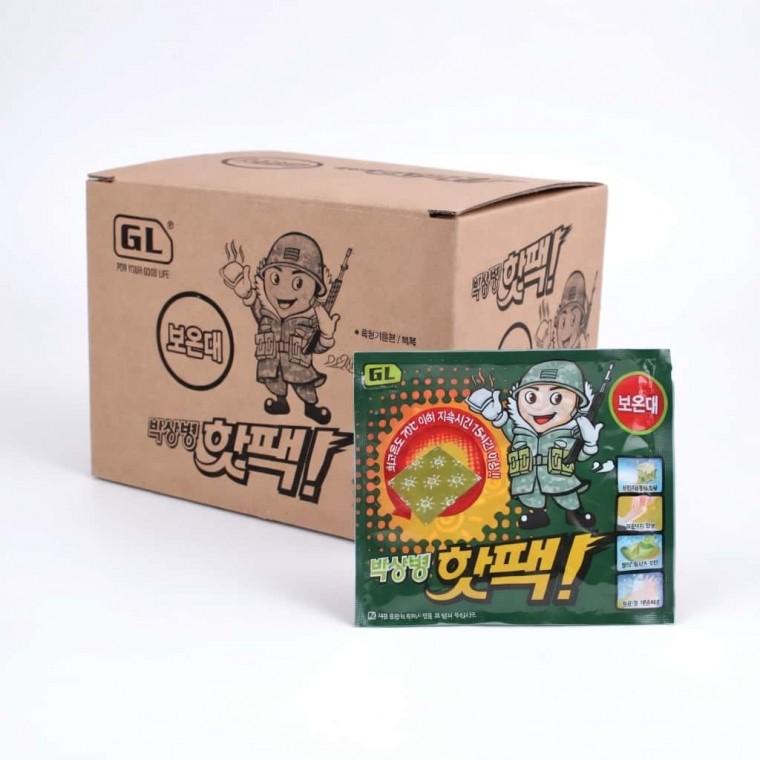 핫팩 1박스 10개 손난로 군용 포켓용 대용량 핫팩주머니 휴대용손난로 미니손난로