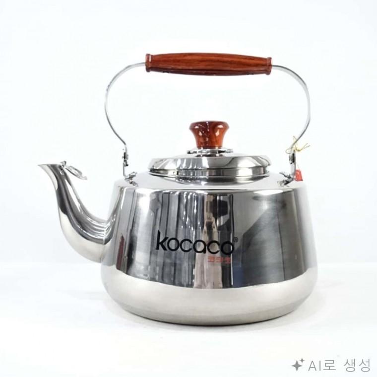 스텐 주전자 7L 차망 보리차 찻주전자 캠핑주전자 티주전자