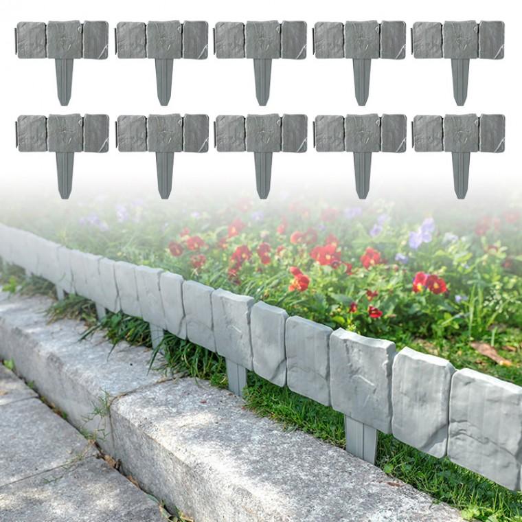 가드닝 펜스 블럭 정원 화단 울타리 10P M12412