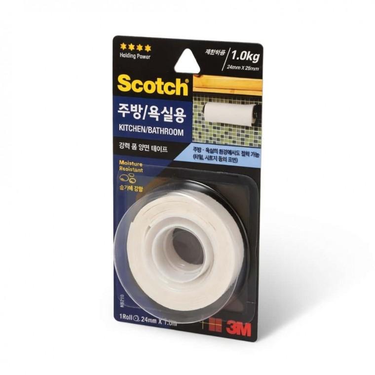 강력 폼 양면테이프 주방 욕실 24mmX1M 양면폼테이프 강력양면테이프 아크릴폼양면테이프