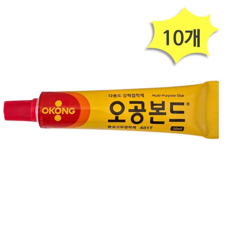 오공 본드 601T 다용도 강력접착제 30ml 10개