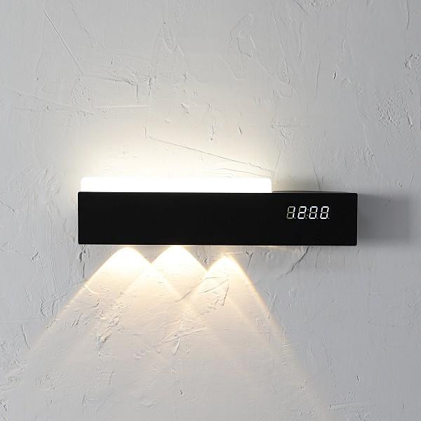 시계형 벽등 플레인 3구 10W XH-W994-1B