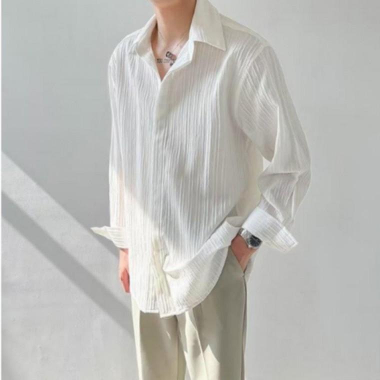 남성 오버핏 루즈핏 가을 셔츠