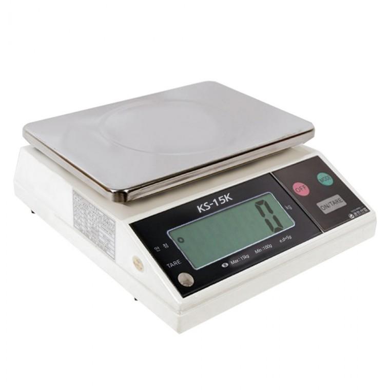경인15K 지경부형식승인 업소용 전자저울 15kg 식당저울 베이킹저울