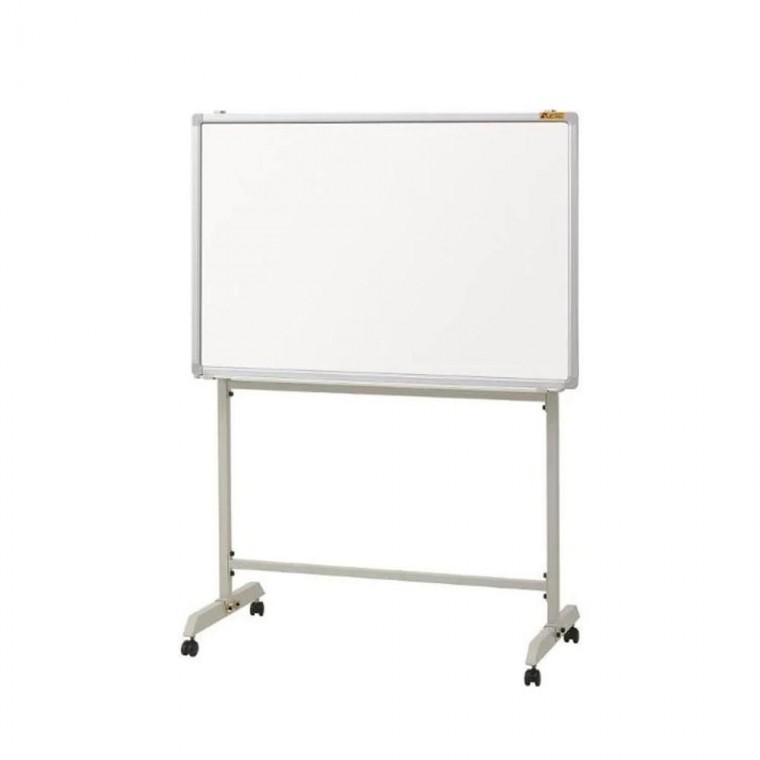 루미나D 스탠드포함 화이트 180x90cm 단면 이동식화이트보드 메모 교육 이동식