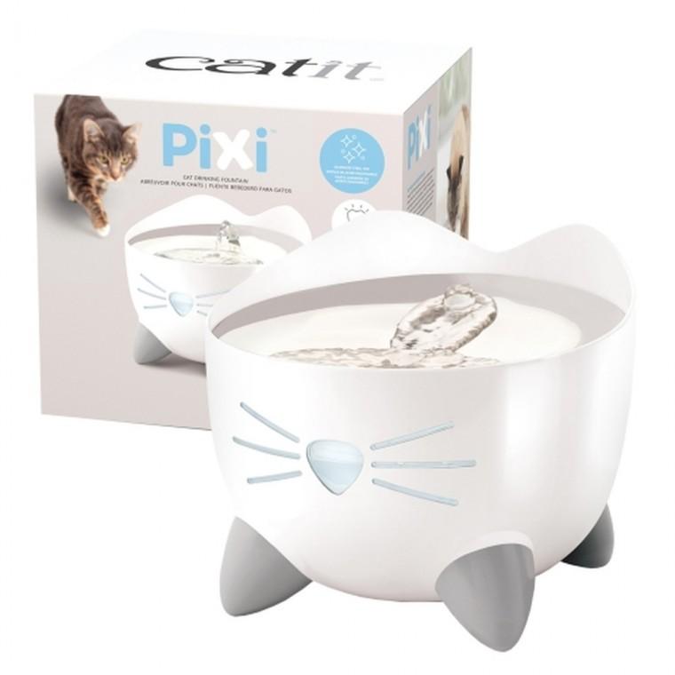 하겐 캣잇 PIXI 고양이 스테인리스 정수기 2.5L 화이트