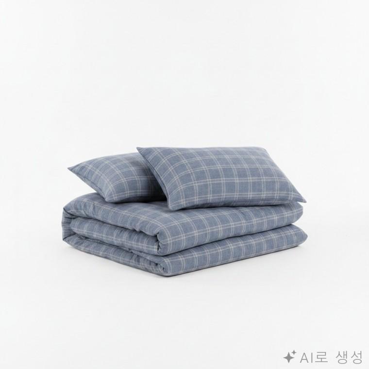 체크 이불 봄차렵이불 사계절차렵이불