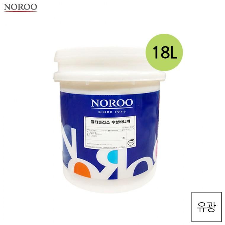 수성바니쉬 목재용 투명 유광 18L 수성바니쉬무광 나무방수페인트 목재방부제 목재용방수니스 나무방수코팅