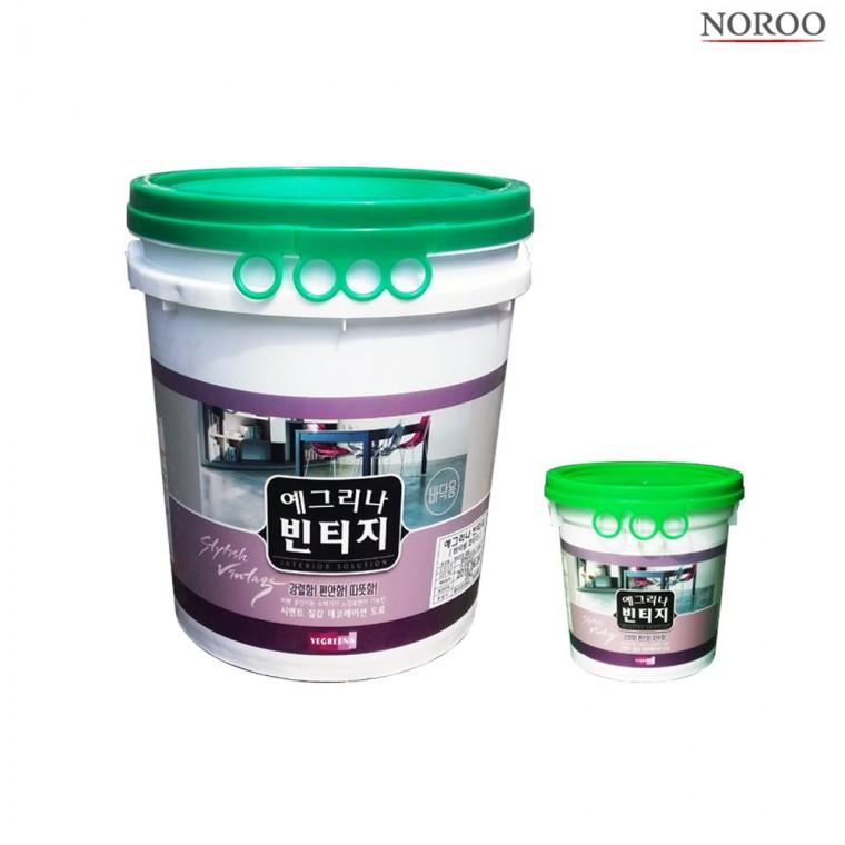 빈티지 바닥용 중도 회색 24KG 카페바닥재 베란다바닥 셀프바닥시공 현관바닥재 상가바닥재 사무실바닥재