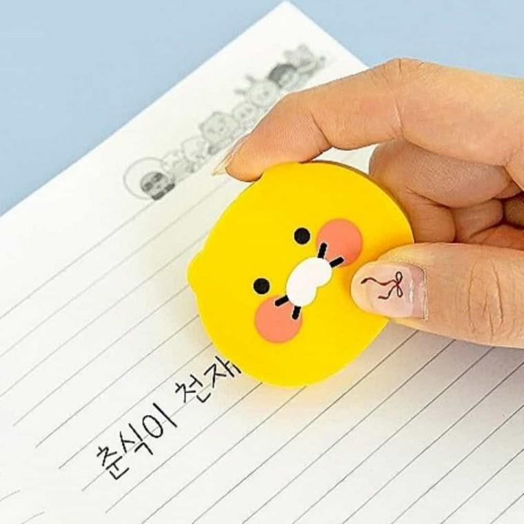 카카오 형태 지우개 춘식이 묶음 (200개입) 카카오캐릭터 귀여운학용품 학용품선물