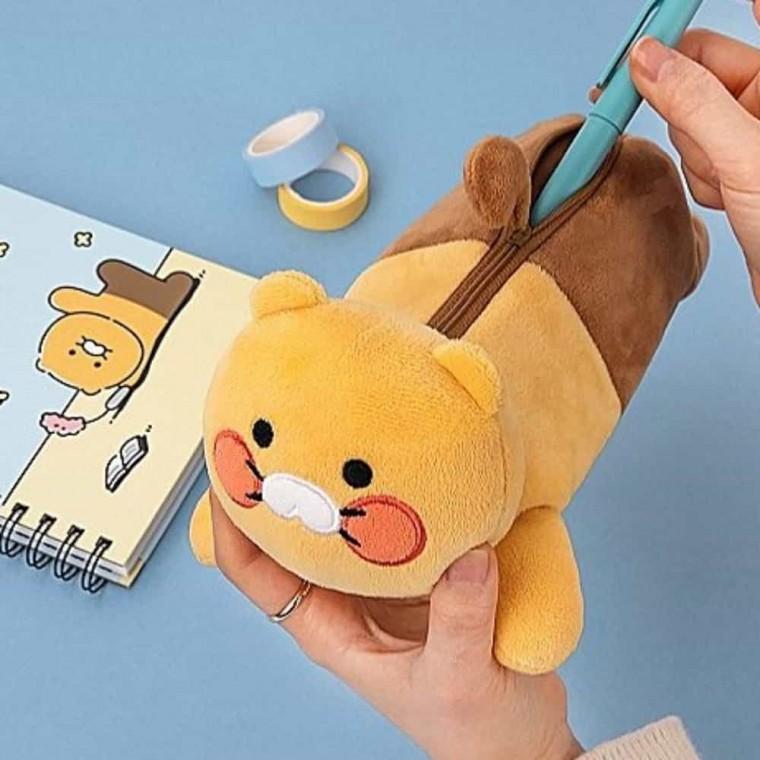 카카오프렌즈 인형필통 춘식이 박스 (20개입) 귀여운파우치 귀여운필통 중학생필통