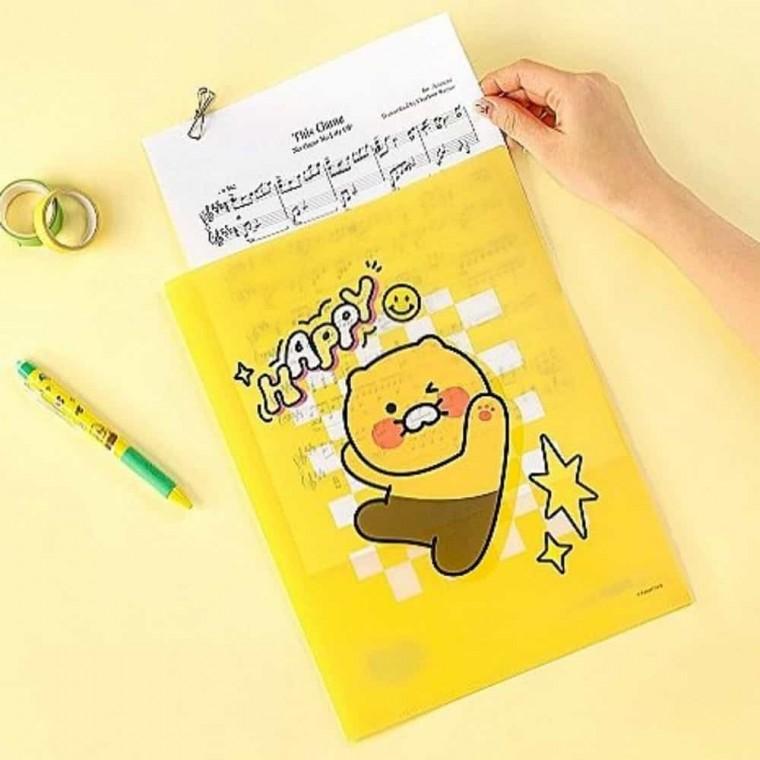 카카오 세이치즈 2포켓 화일 춘식이 박스 (100개입) PP화일 카카오오피스 카카오파일