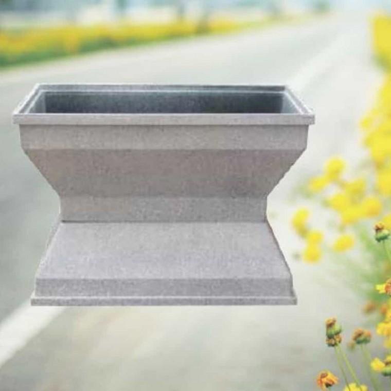 사각화분 2단 850x550 대형플랜터 도로조경화분 정원사각화분 화단용화분
