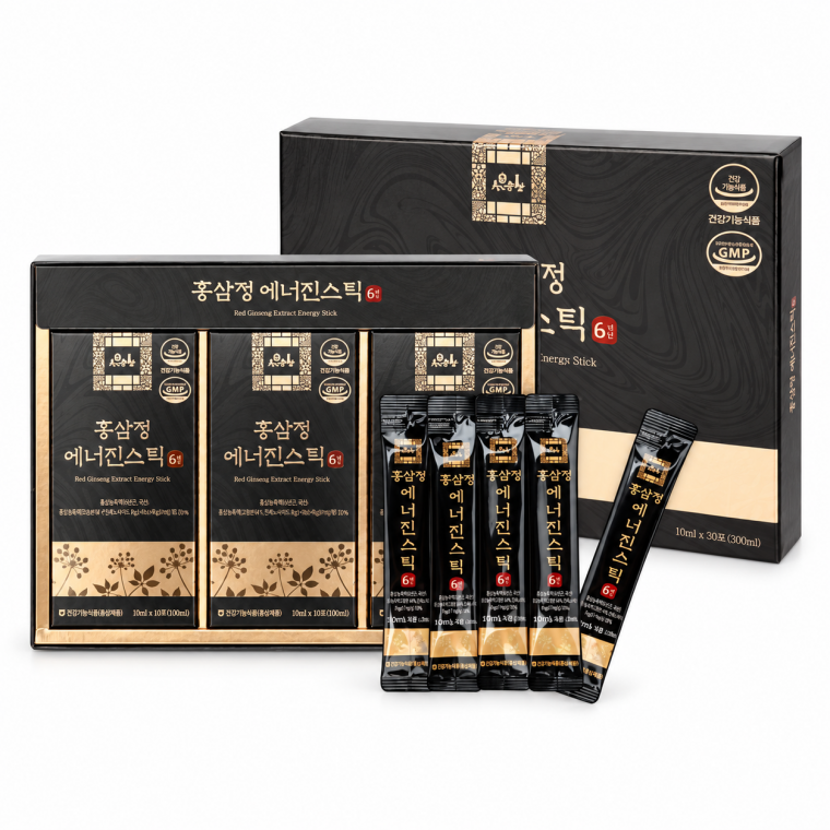 6년근 홍삼 홍삼정 에너진스틱 10ml x 30포
