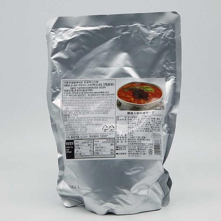 모노리빙 소라치 신 탄탄 카라미소 농축 스프 1.5kg 미소라멘