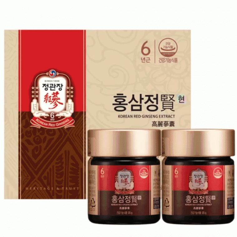 6년근  홍삼정 korean red ginseng extract 120g x2 선물세트