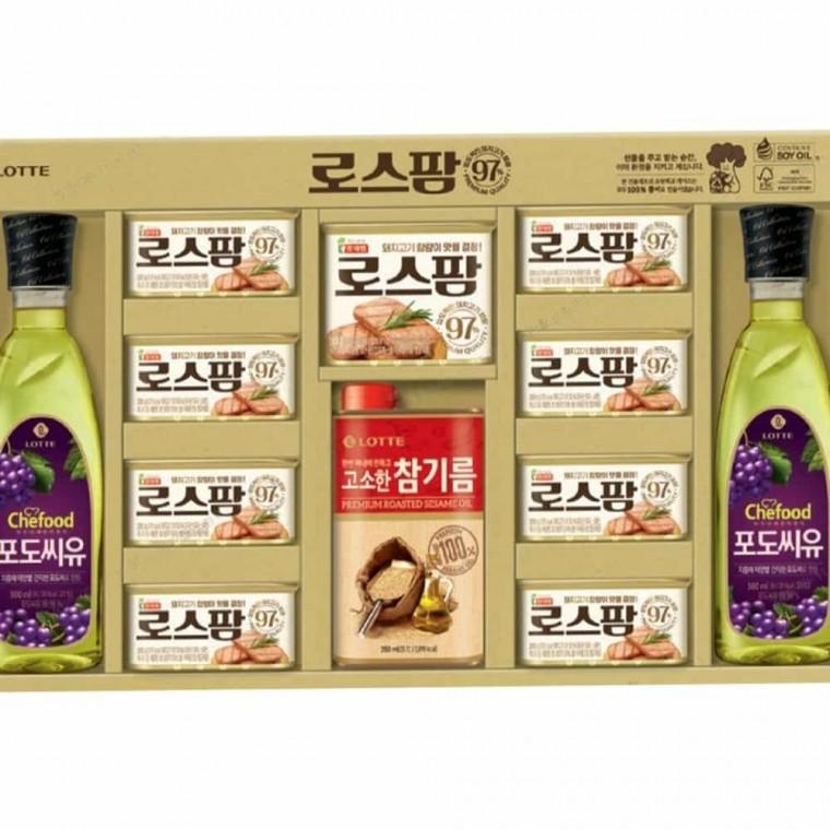 롯데 로스팜97 12종 선물세트 (ECO 포장) 명절선물세트 가족선물세트 샌드위치햄