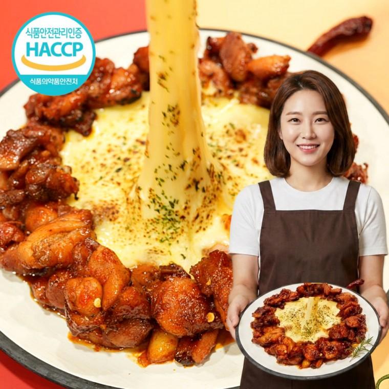 낭만푸드 매력 치즈불닭치킨 400g x 10팩
