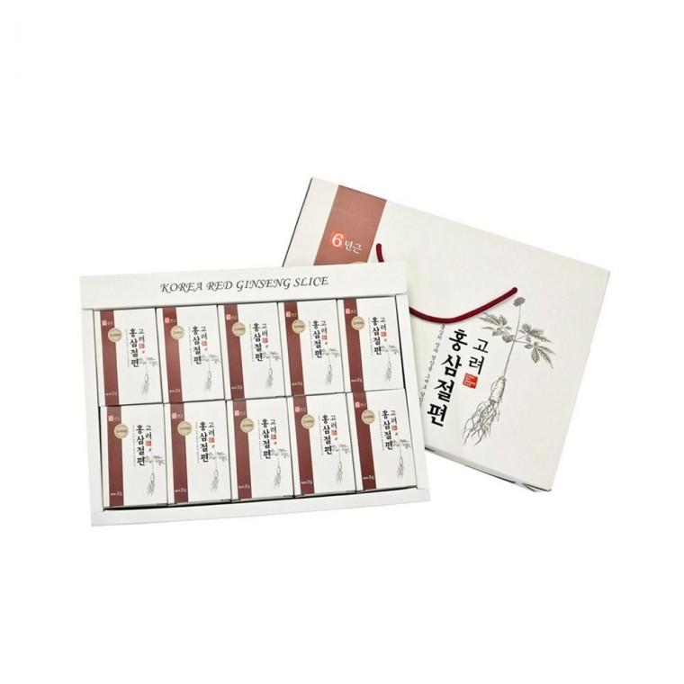루미나D 홍삼절편 20gx10개입 간식 식사 가정용 사무실 휴대용