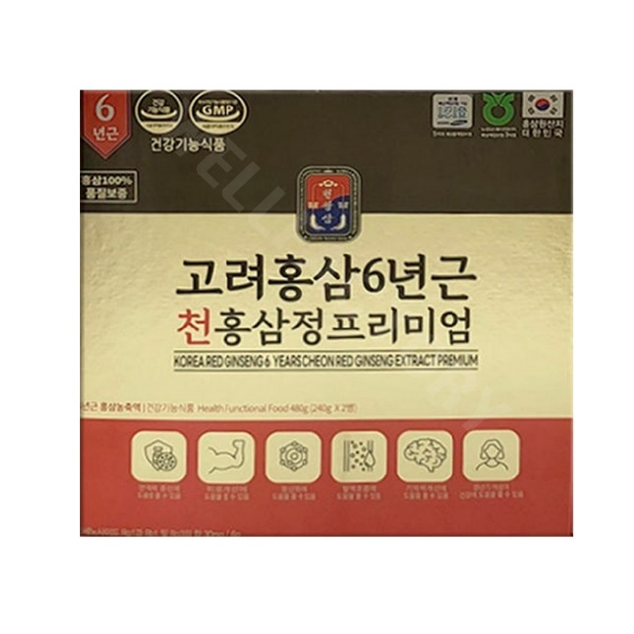천왕삼 고려홍삼 6년근 천홍삼정 프리미엄