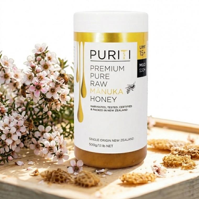 Puriti 마누카 꿀 UMF15+ 500g