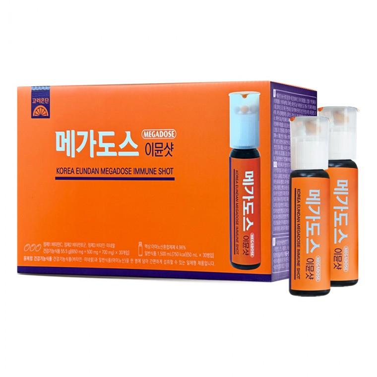 고려은단 메가도스 이뮨샷 액상비타민 30병 1개