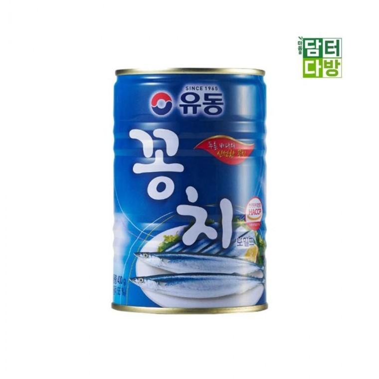 루미나D 유동 꽁치 통조림 400gx5개