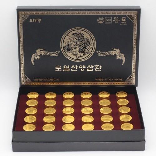 고려향 로열산양삼환 3.7g x 30환 (쇼핑백 동봉)