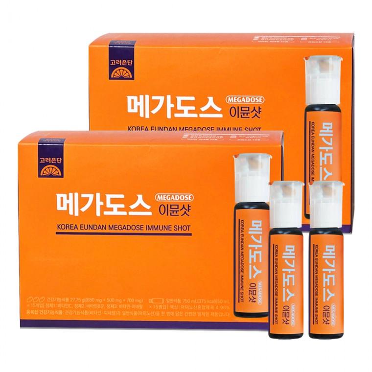 고려은단 메가도스 이뮨샷 15병 x 2박스