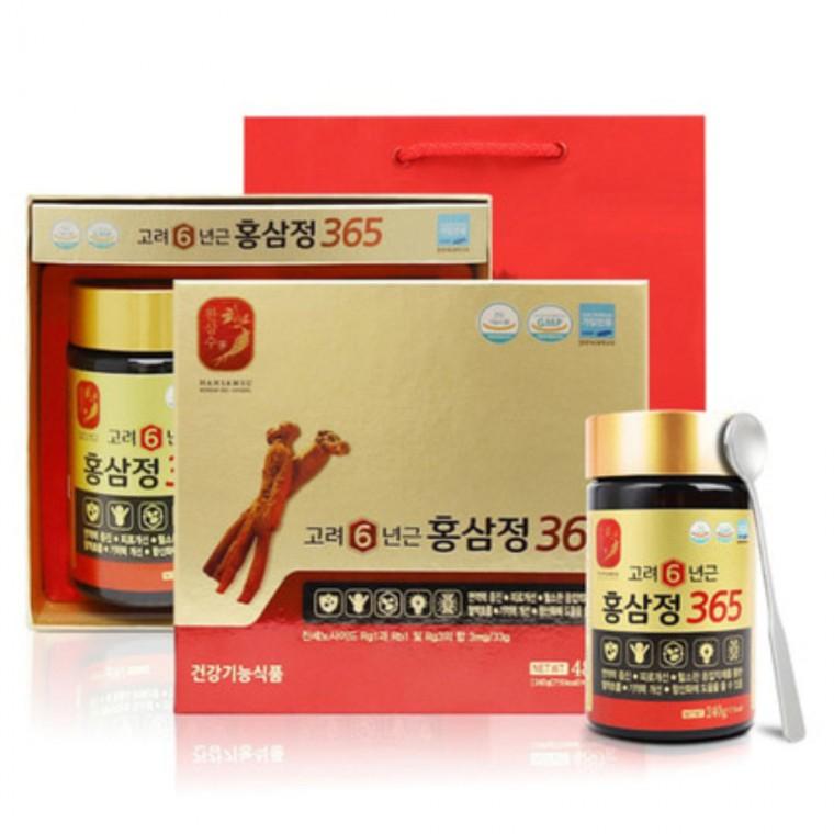 한삼수 국내산 6년근 홍삼정 365 (240g x 20병)
