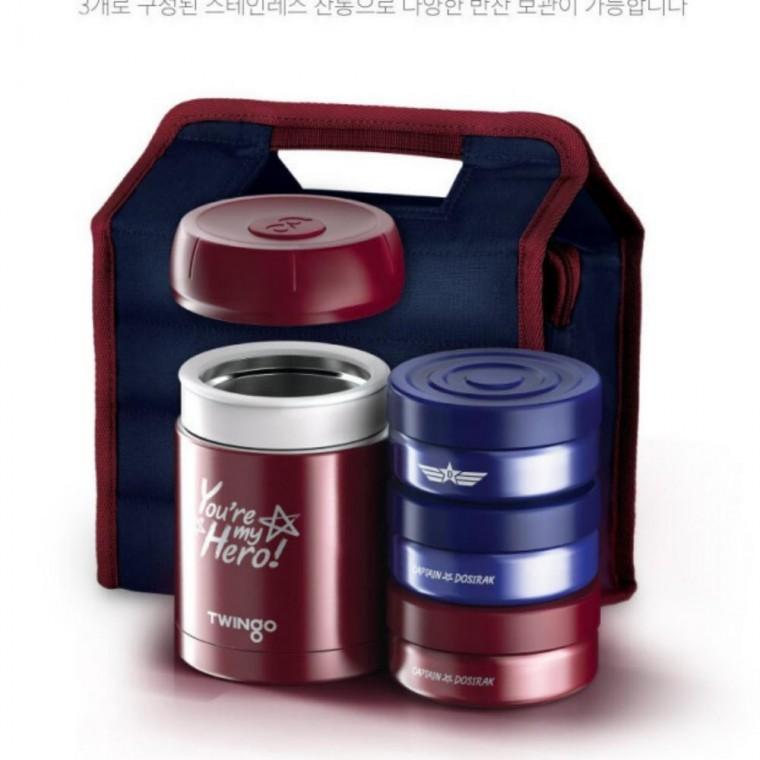 보온도시락 1140 수능보온도시락세트 보온도시락밥통 스테인리스 수능