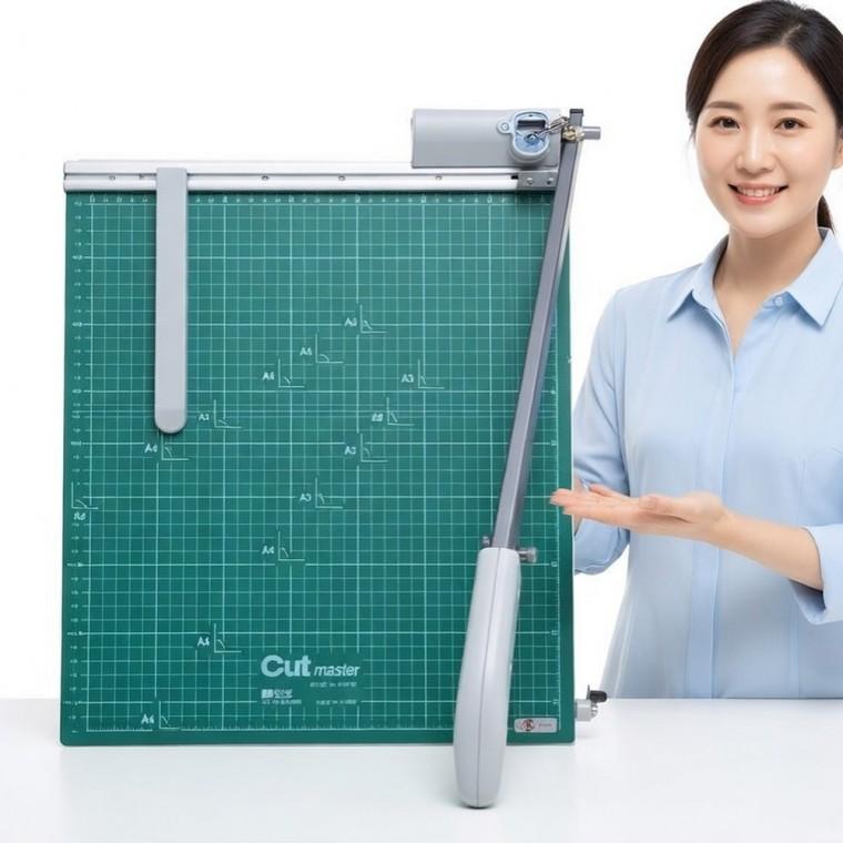 작두형 종이재단기 사무용작두 문서커팅기 종이커팅기 페이퍼커터 수동재단기 작두식재단기