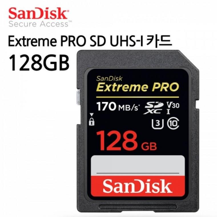 SanDisk sd카드 Extreme PRO SD UHS-I 메모리카드